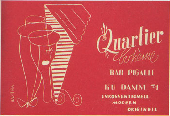 Einladung zur Vernissage am 5. Januar 1954