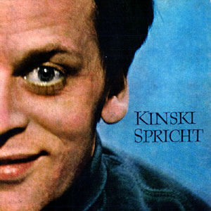 Kinski spricht Balladen und lasterhafte Lieder des Fran&ccedil;ois Villon